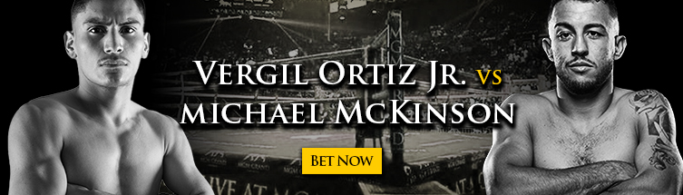 Vergil Ortiz Jr. vs. Michael McKinson Online Boxing Betting